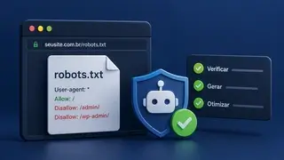 Ferramenta para verificar e gerar o arquivo robots.txt