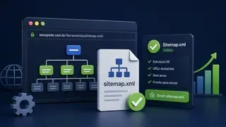 Ferramenta para validar e gerar o arquivo sitemap.xml
